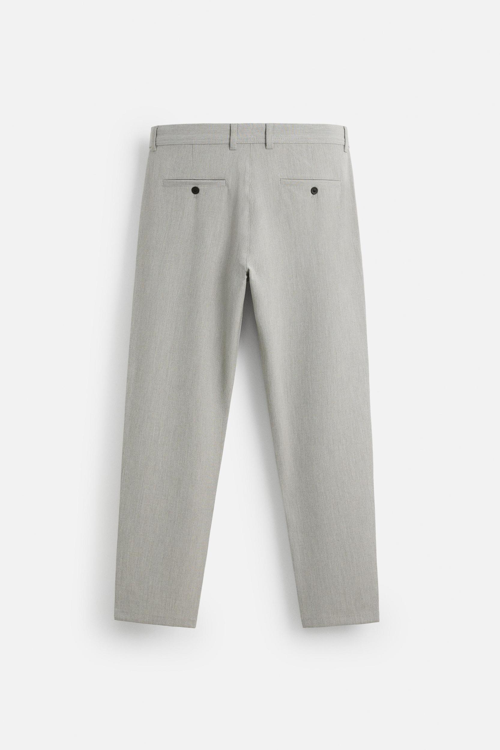 TEXTURED STRETCH PANTS Product Image