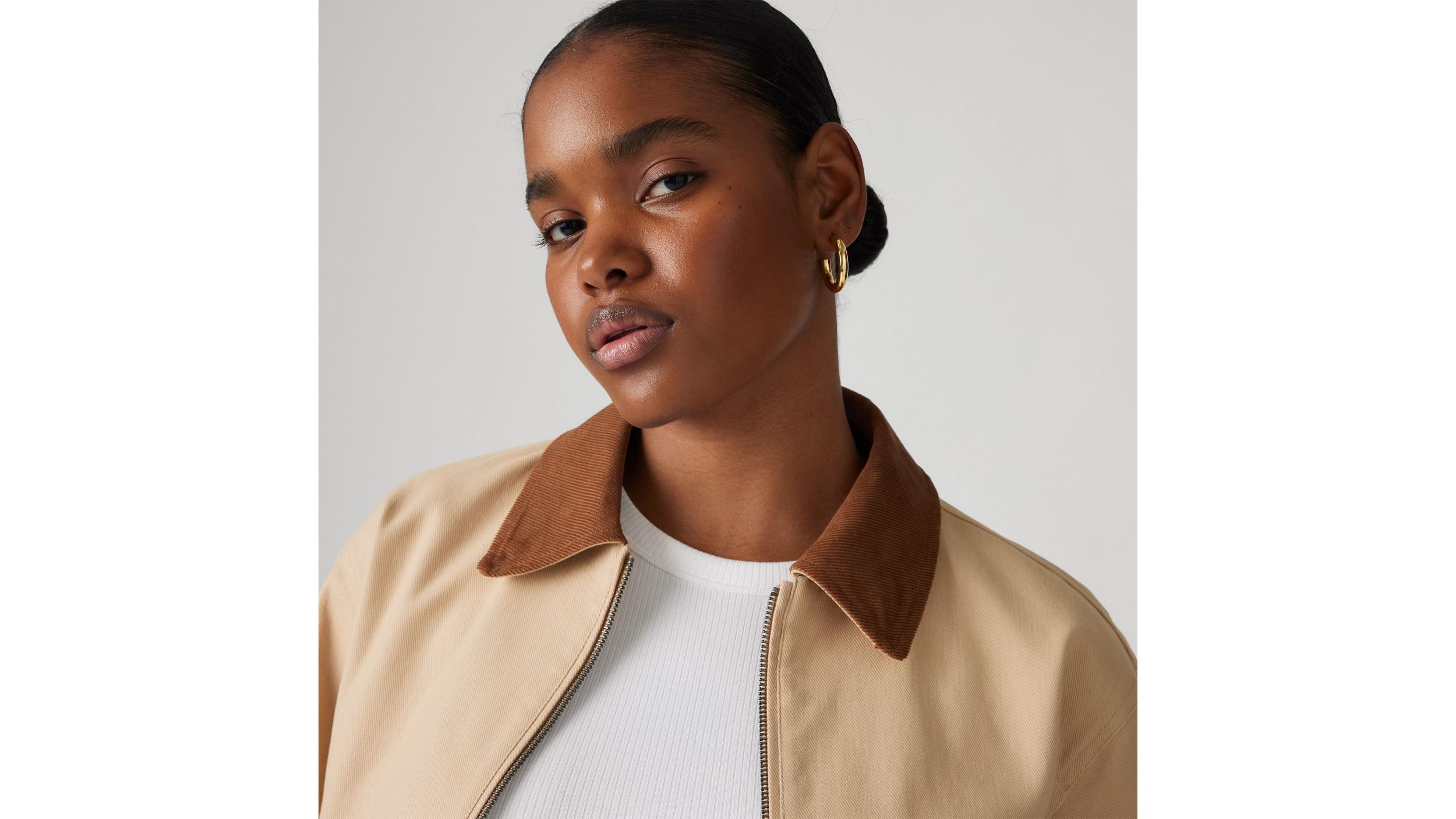 Laydown Collar Jacket Product Image