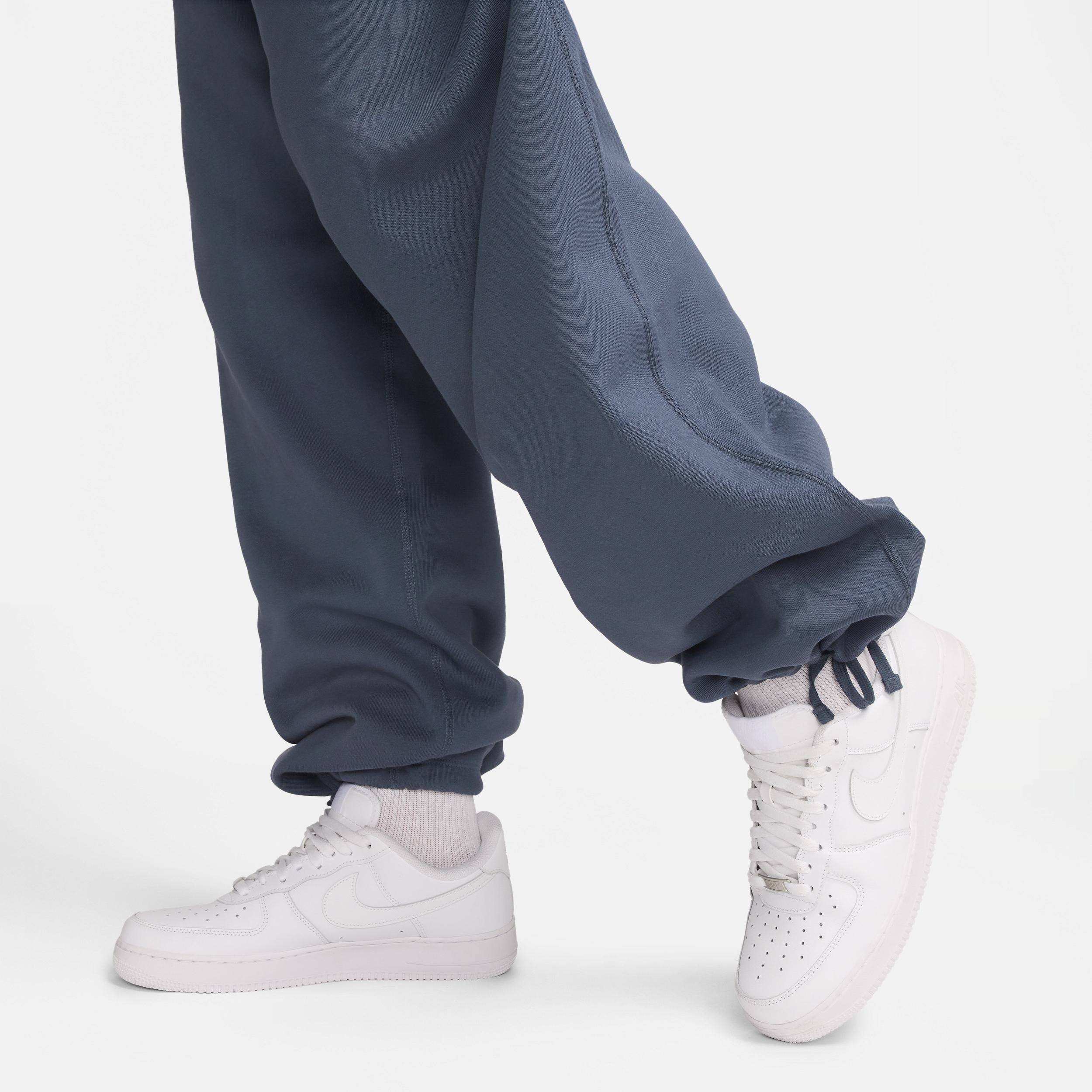 Nike Men's Solo Swoosh Open-Hem Fleece Pants Product Image