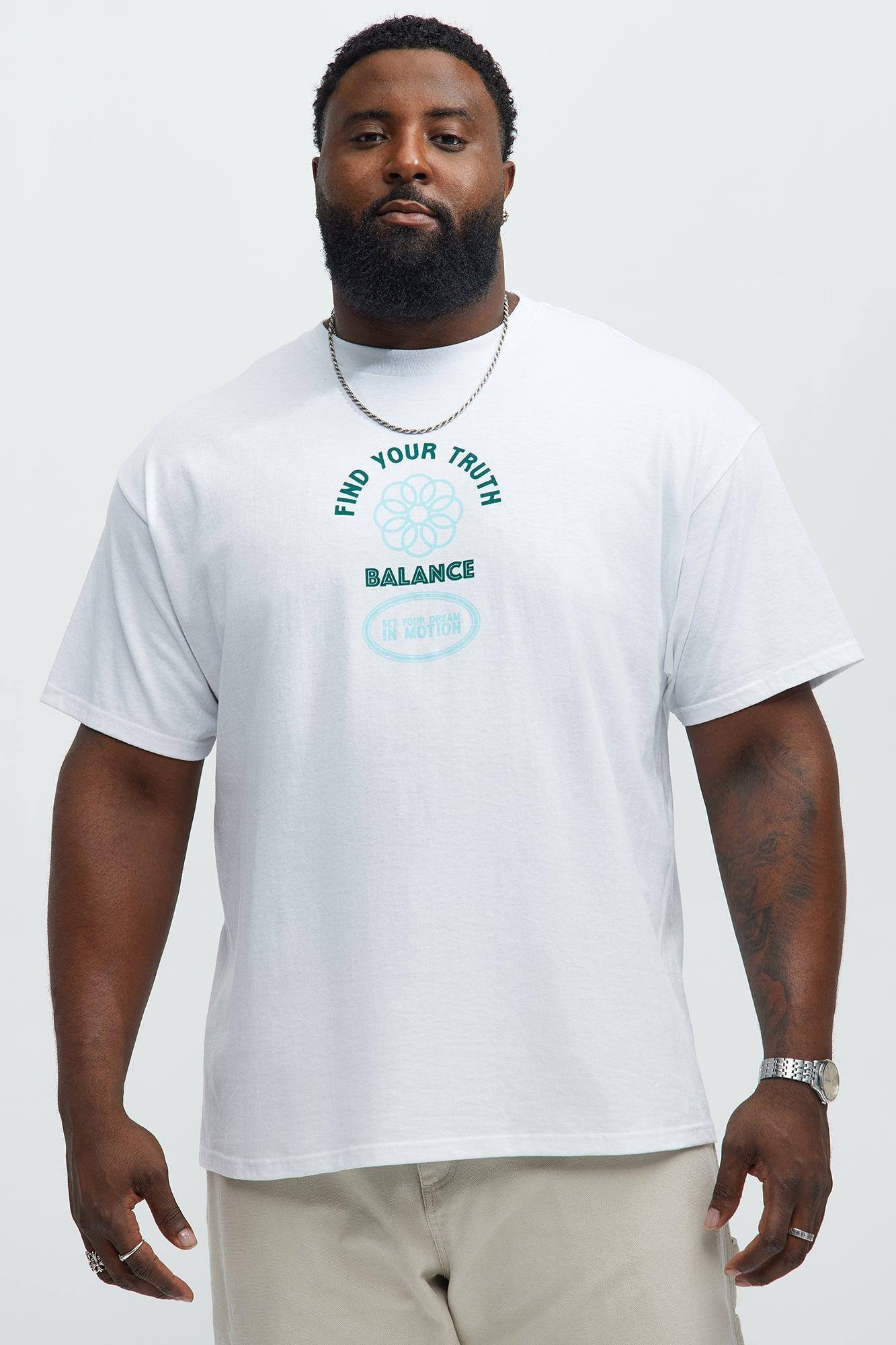 Find Your Truth Short Sleeve Tee - White Product Image