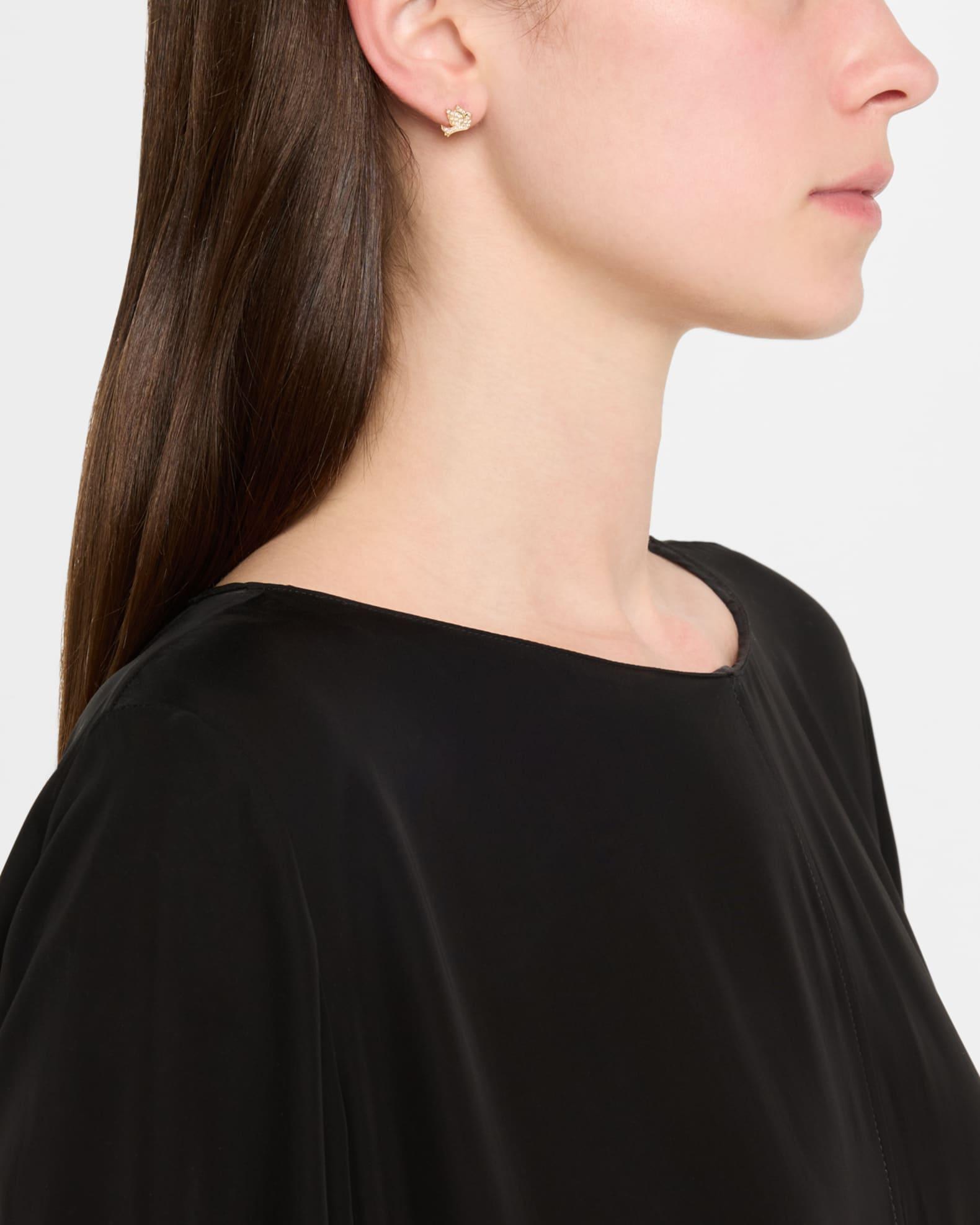 Pave Dove Stud Earring Product Image