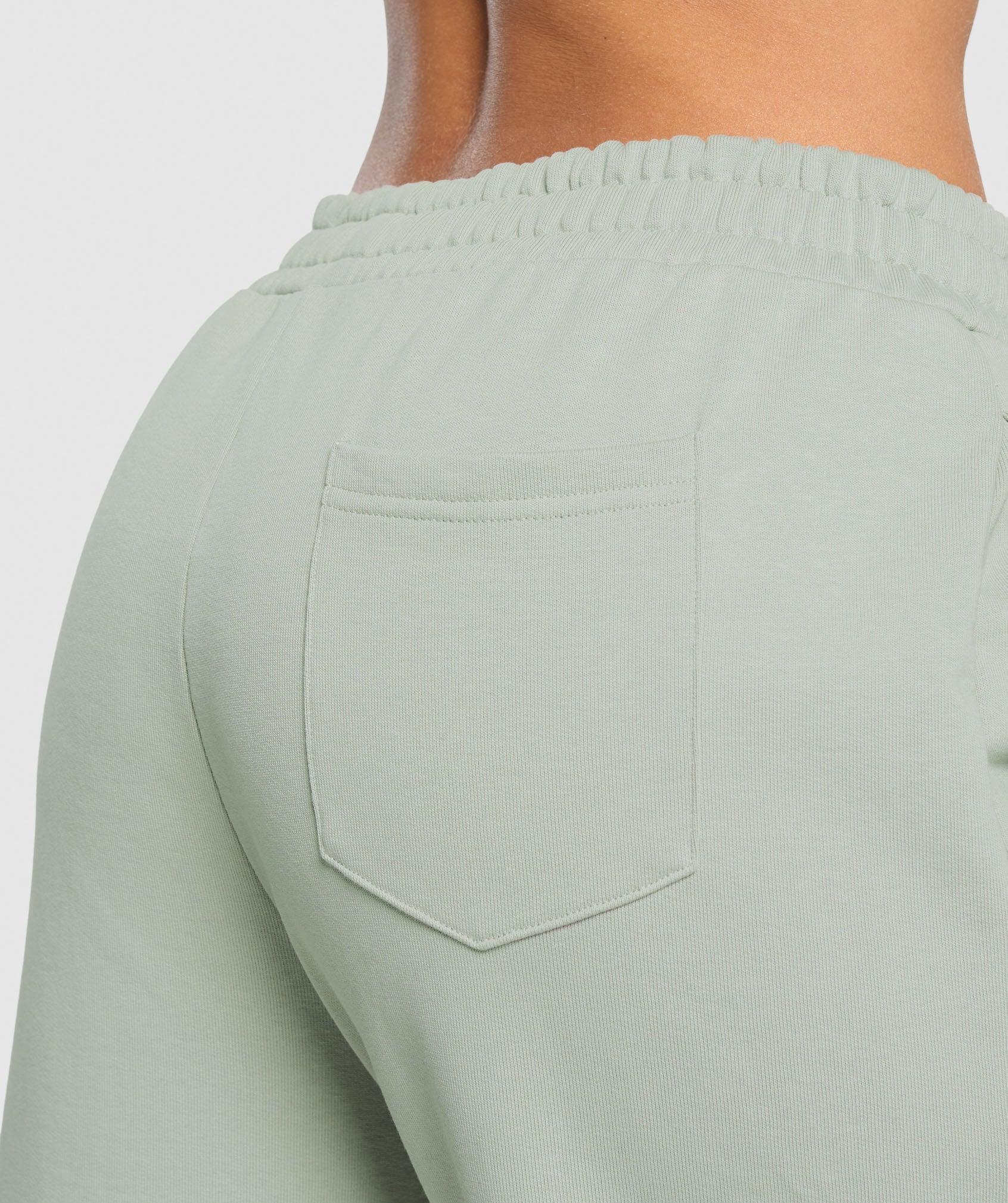 Gymshark Campus Classics Graphic Joggers - Stone Grey Female Product Image