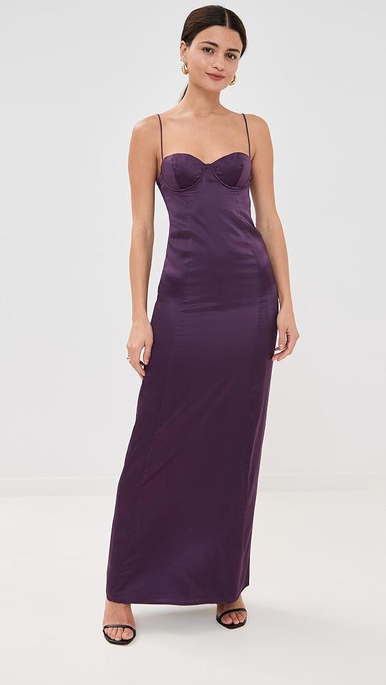 Kiki De Montparnasse Tous Les Jours Bustier Long Dress | Shopbop Product Image