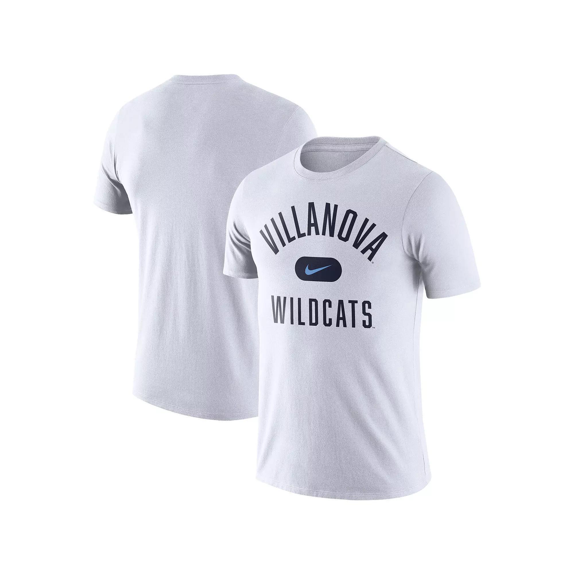 Men's Nike White Villanova Wildcats Team Arch T-Shirt, Size: XL Product Image