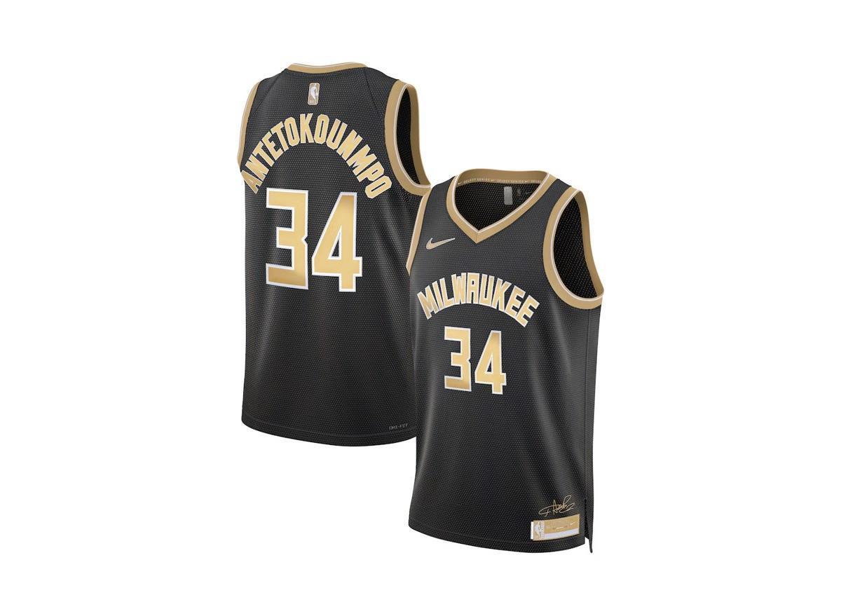 Giannis Antetokounmpo Milwaukee Bucks 2024 Select Series Men's Nike Dri-FIT NBA Swingman Jersey Product Image