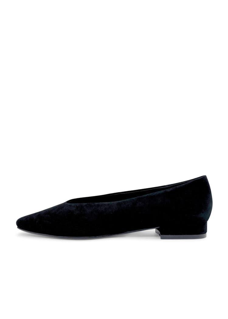 Slick Suede Ballet Flats Product Image