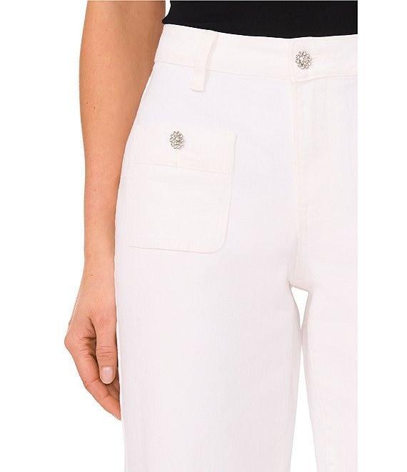 CeCe Wide Leg Ankle Pants Product Image