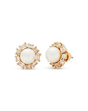 kate spade new york Candy Shop Imitation Pearl Halo Stud Earrings Product Image