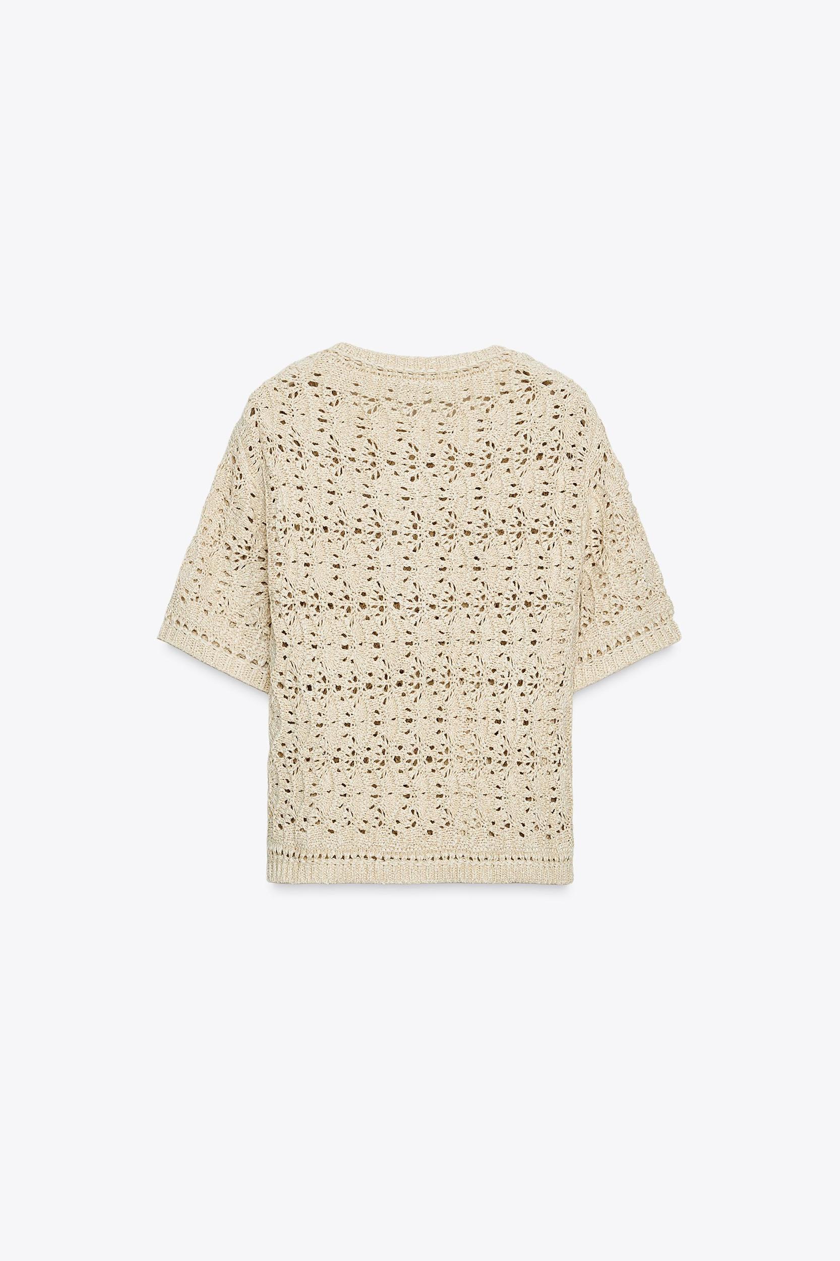 OPEN KNIT CARDIGAN Product Image