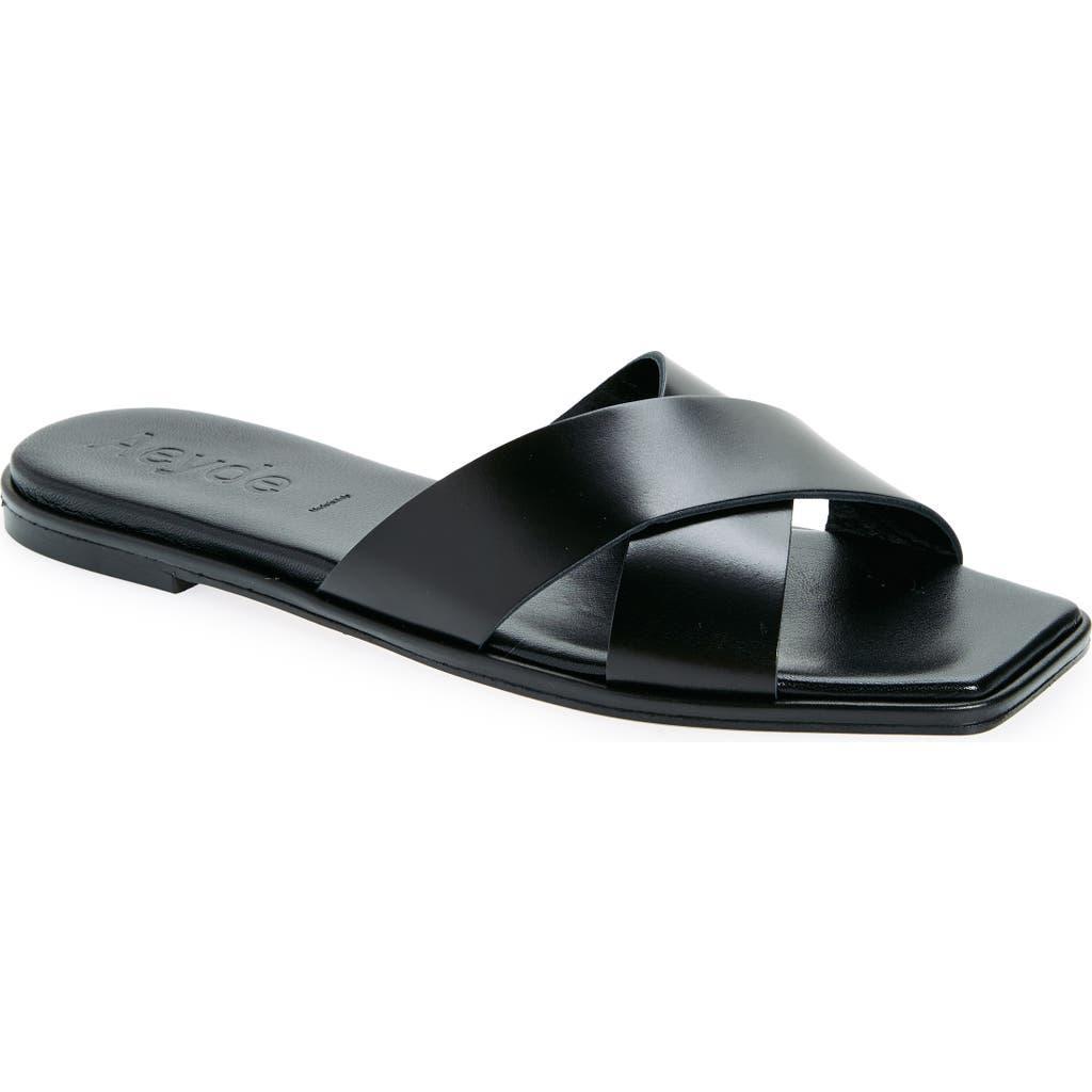 Sonia Leather Sandals In Black Product Image