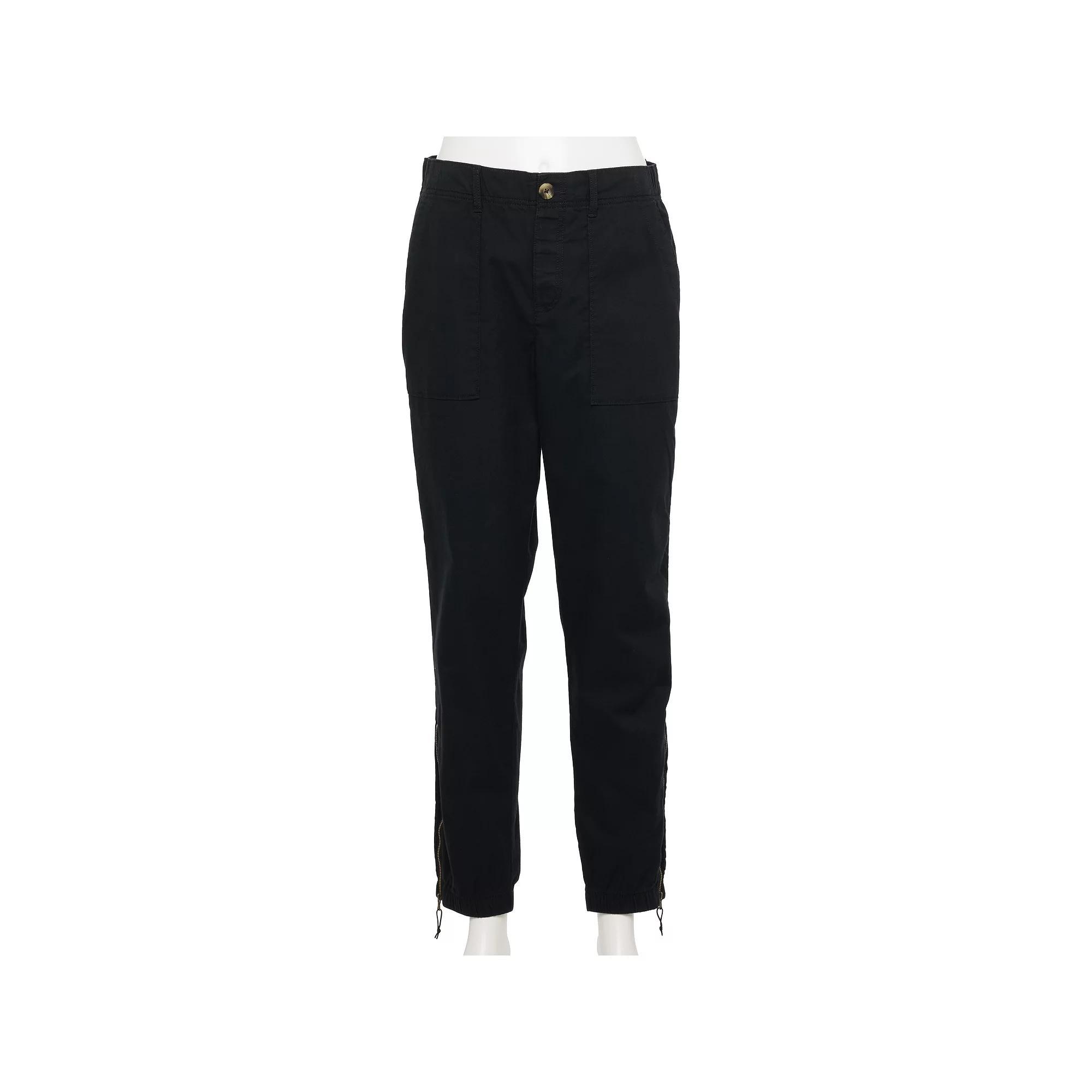 Women's Sonoma Goods For Life® Adaptive Utility Joggers, Size: XL, Pitch Black Product Image