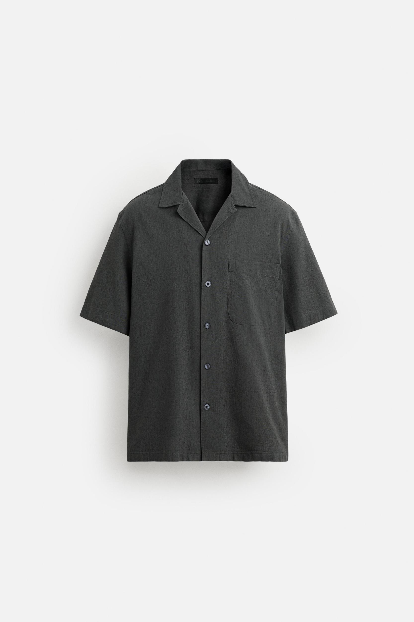 COTTON - LINEN SHIRT Product Image