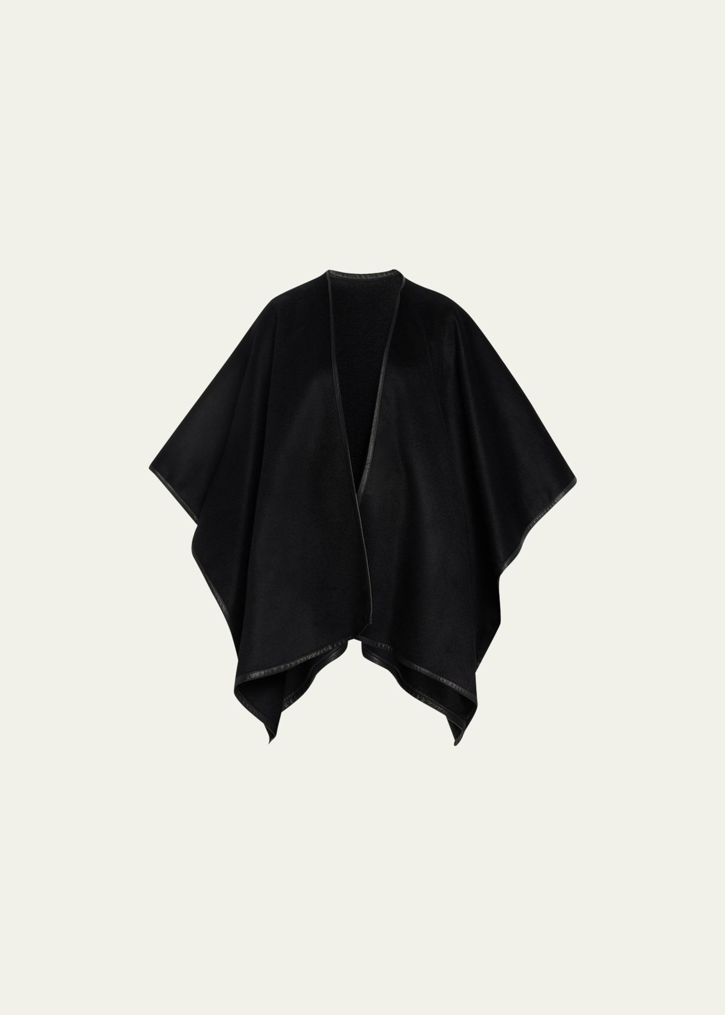 Angular Reversible Cashmere Cape Product Image