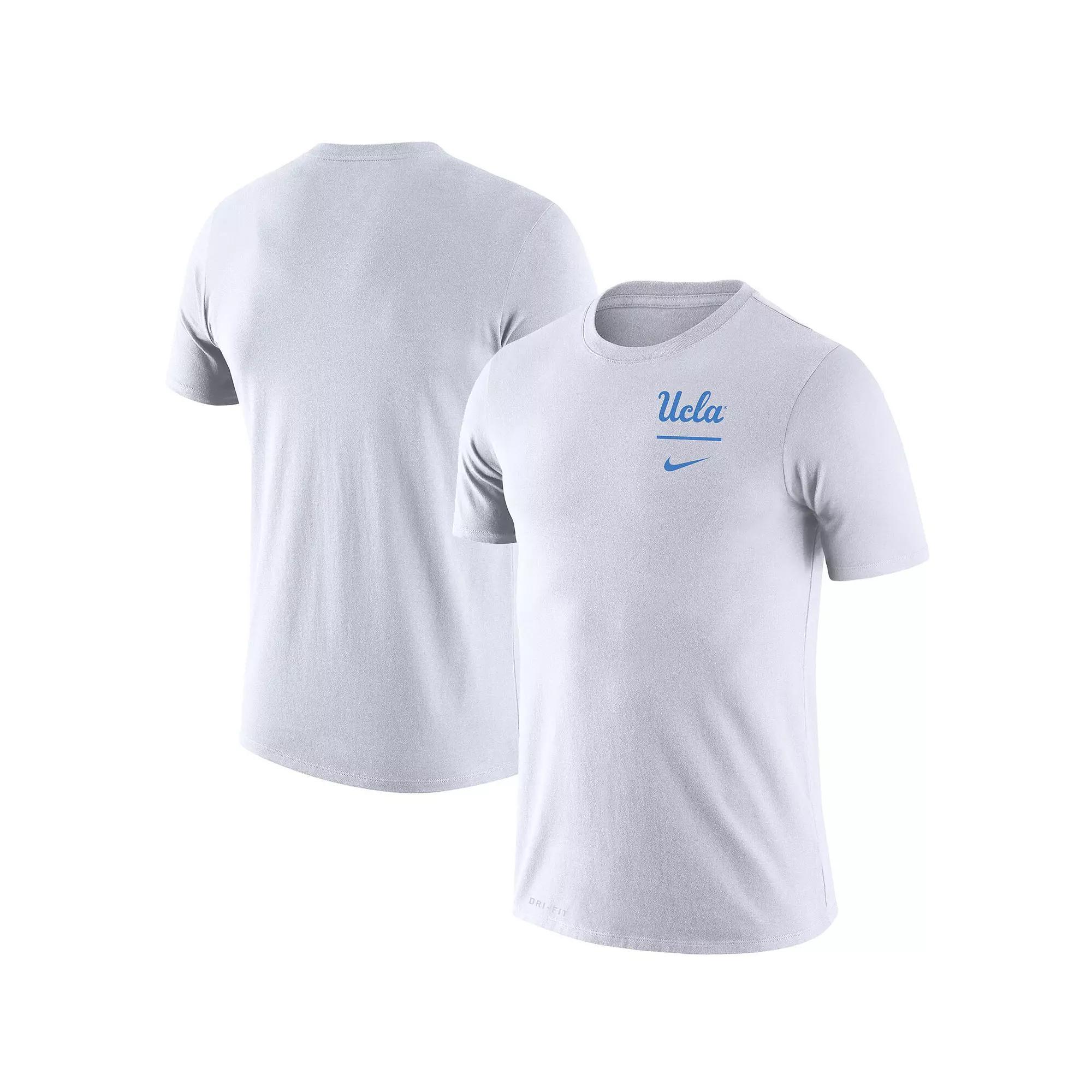 Men's Nike White UCLA Bruins Logo Stack Legend Performance T-Shirt, Size: 2XL Product Image