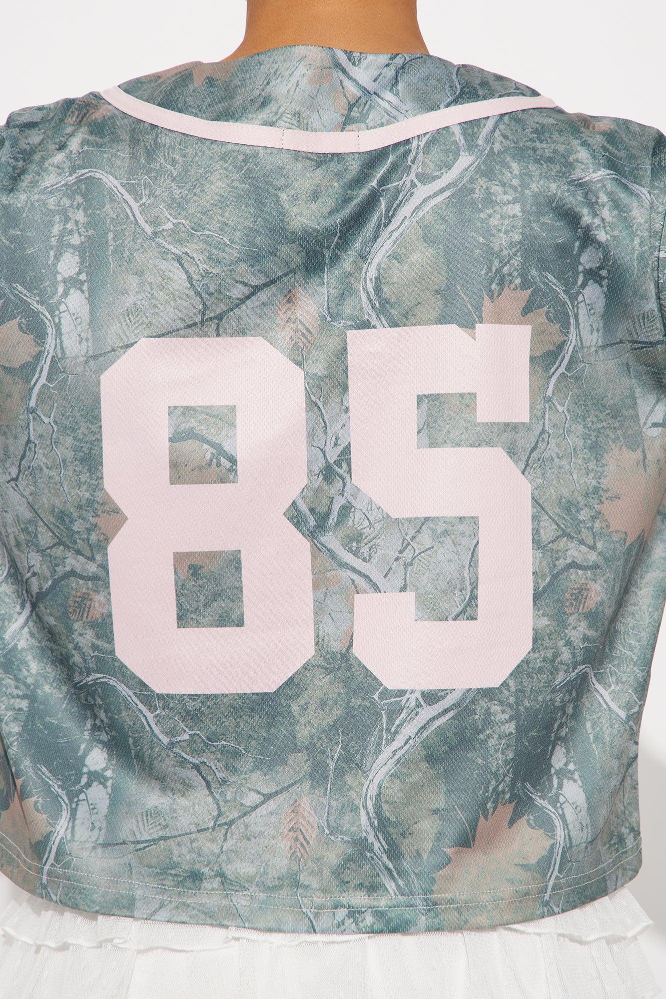 Andie Camo Jersey Tee - Camouflage Product Image