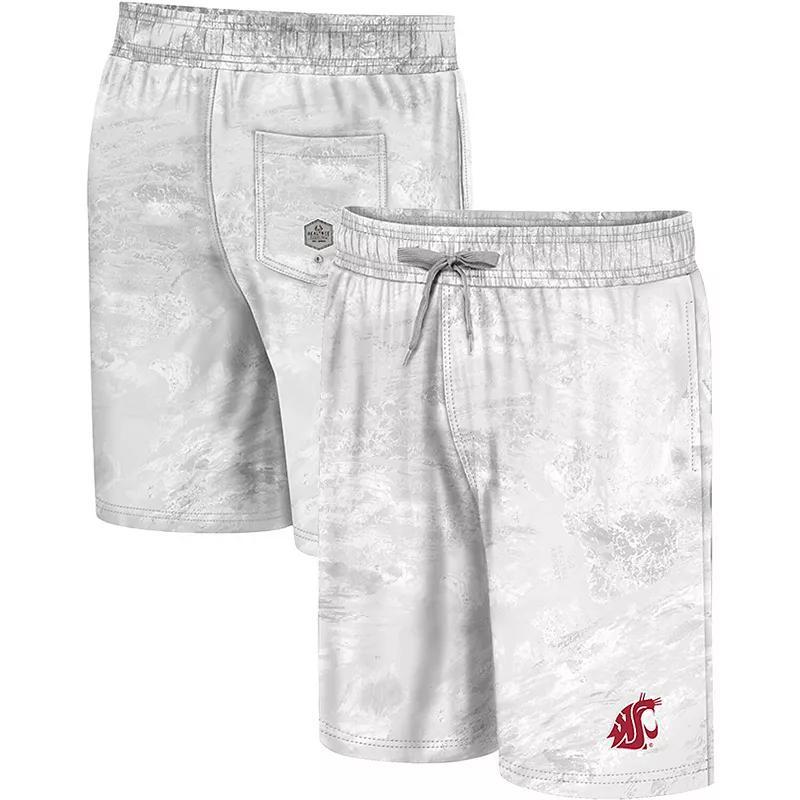 Men's Colosseum White Washington State Cougars Realtree Aspect Ohana Swim Shorts,  Product Image