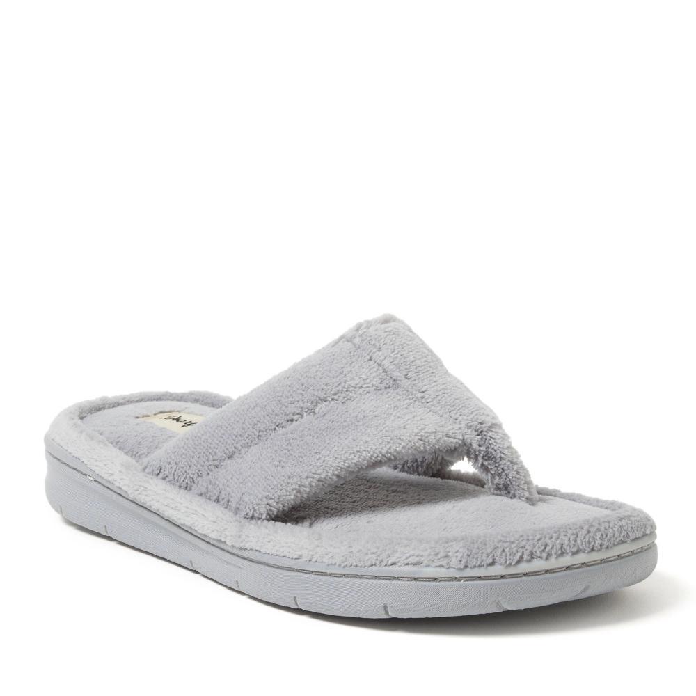 Womens Dearfoams Wrenley Terry Thong Slippers Product Image