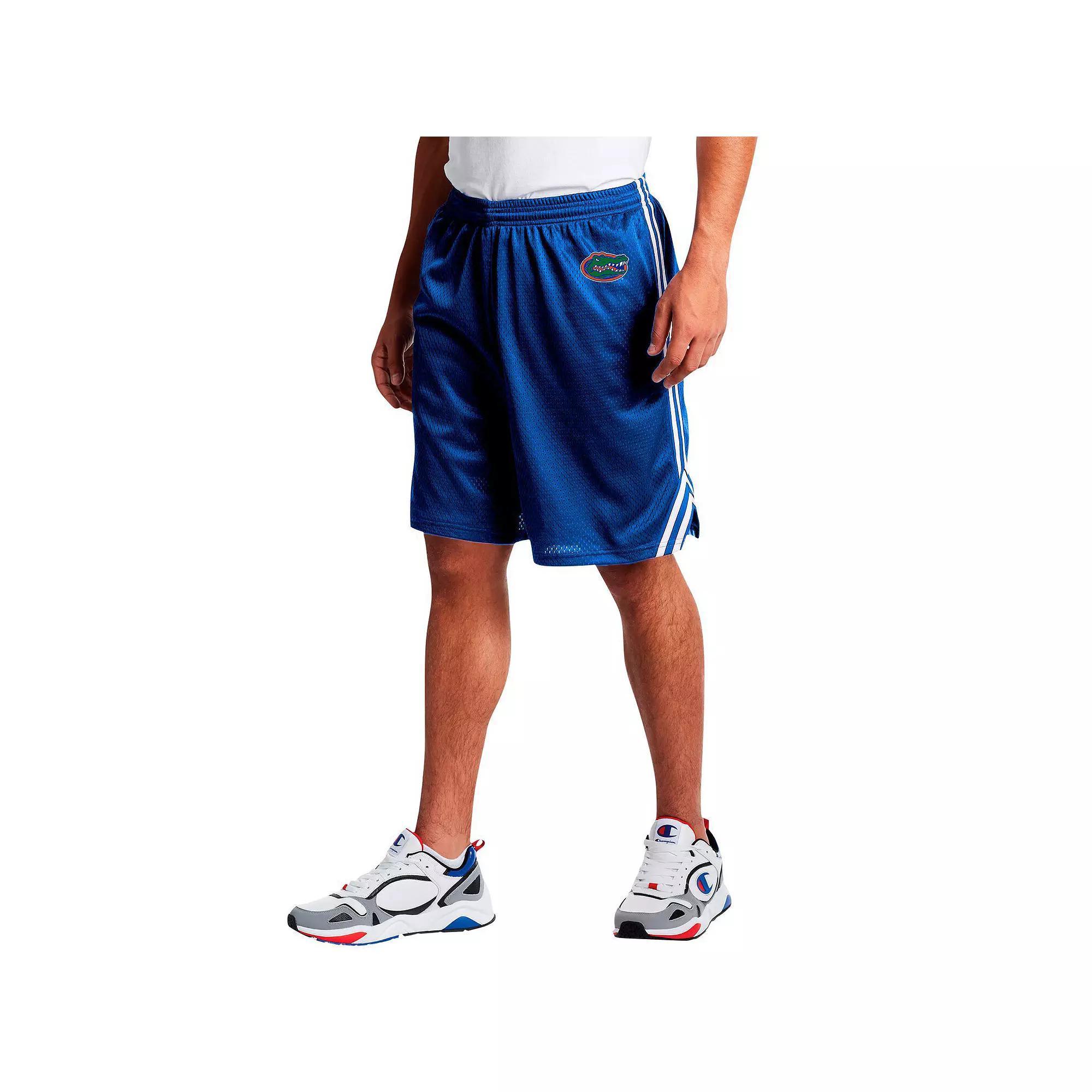 Men's Fanatics Royal Florida Gators Big & Tall Dual Stripe Mesh Short,  Product Image