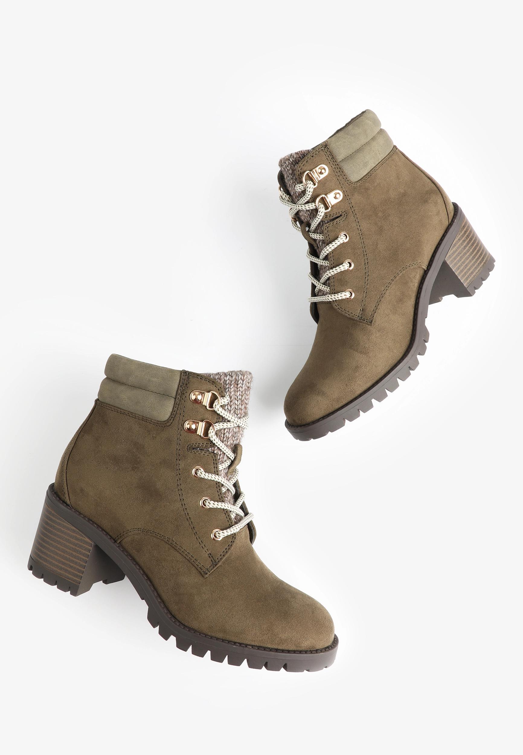 SuperCush Brittany Block Heel Hiker Boot Product Image