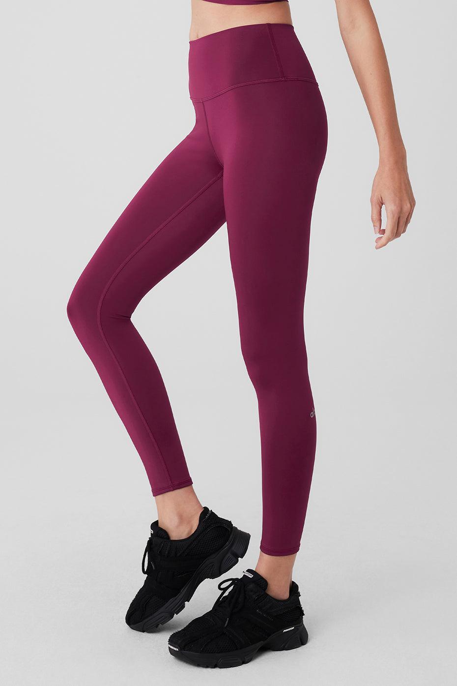 7/8 High-Waist Airlift Legging - Wild Berry Female Product Image