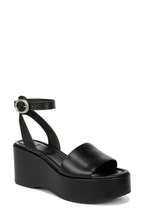 Phillipa Leather Ankle-Strap Platform Sandals Product Image