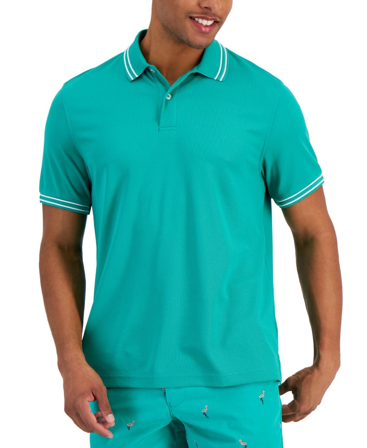 Club Room Mens Performance Stripe Polo, Created for Macys Product Image