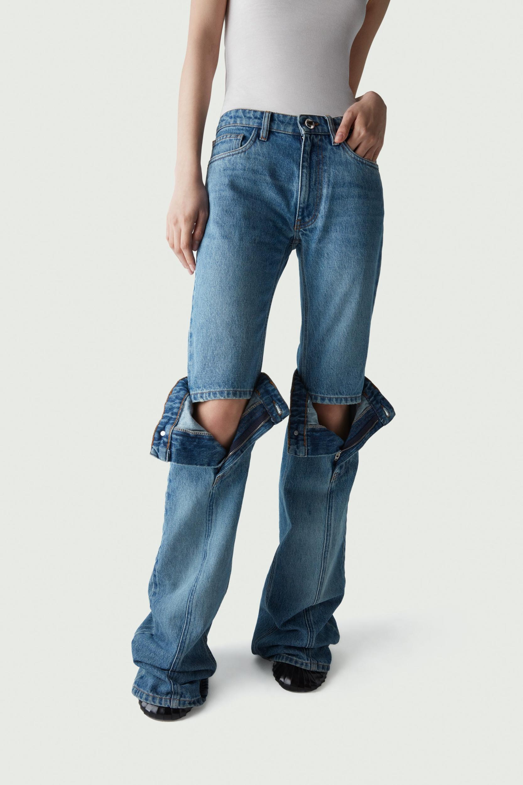 Open Knee Jeans Product Image