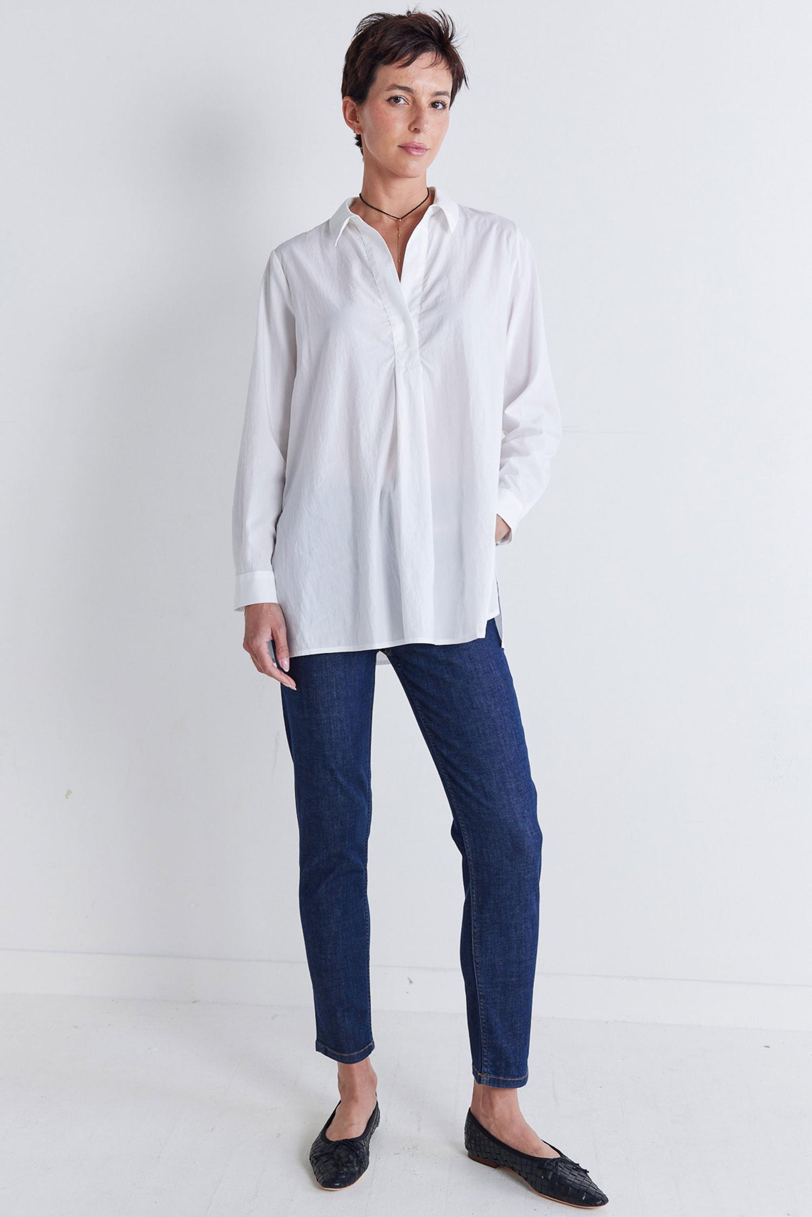 The Weekender Light Poplin Tunic Product Image