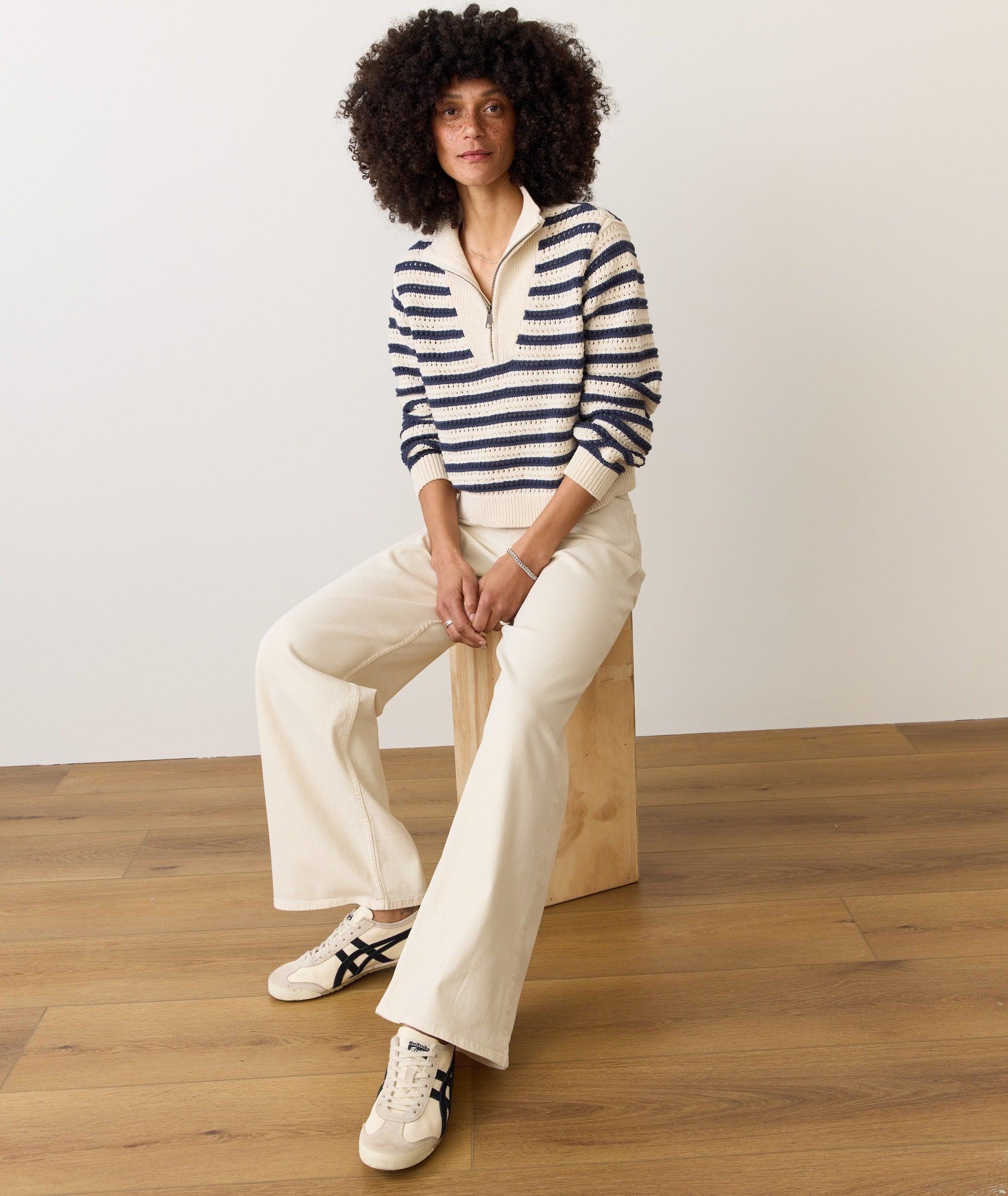 Montecito Quarter Zip Sweater Product Image