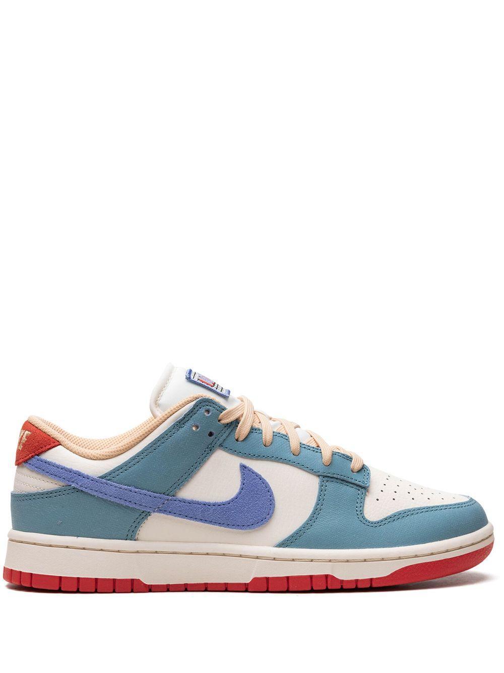 NIKE Dunk Low Premium "royal Pulse" Sneakers In Blue Product Image