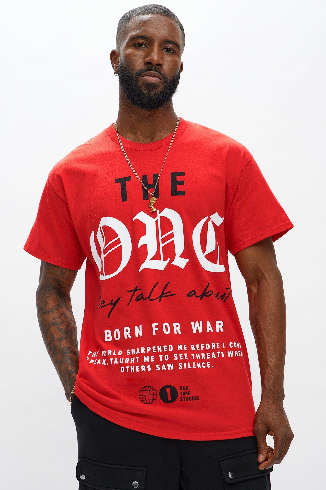 The One They Talk About Short Sleeve Tee - Red Male Product Image