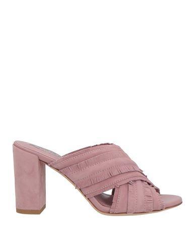 TOD'S Woman Sandals Lilac Size 8 Soft Leather In Purple Product Image