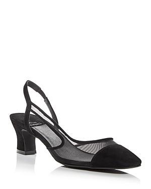 Jeffrey Campbell Womens Thomnas Square Toe Slingback Pumps Product Image