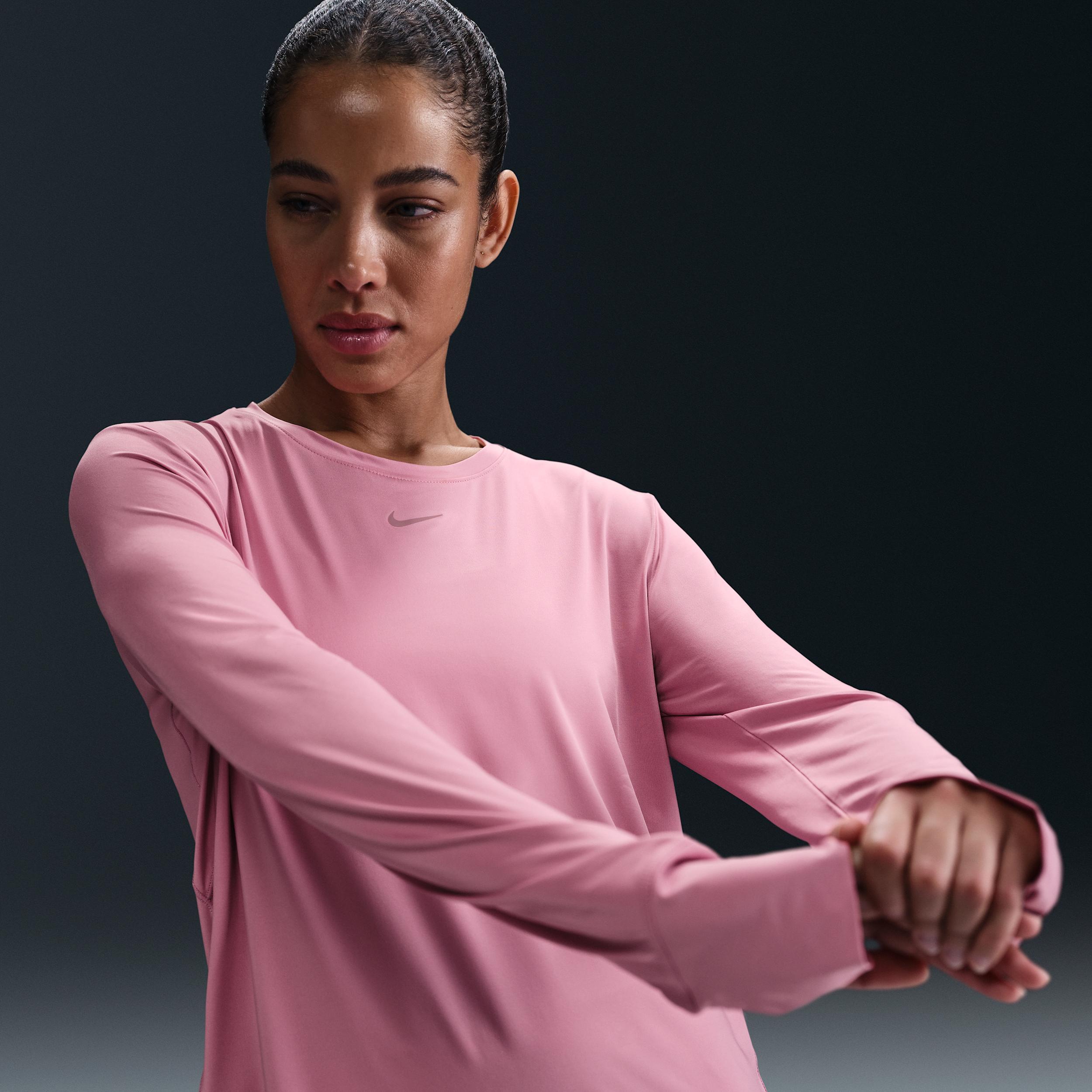 Nike Women's One Classic Dri-FIT Long-Sleeve Top Product Image