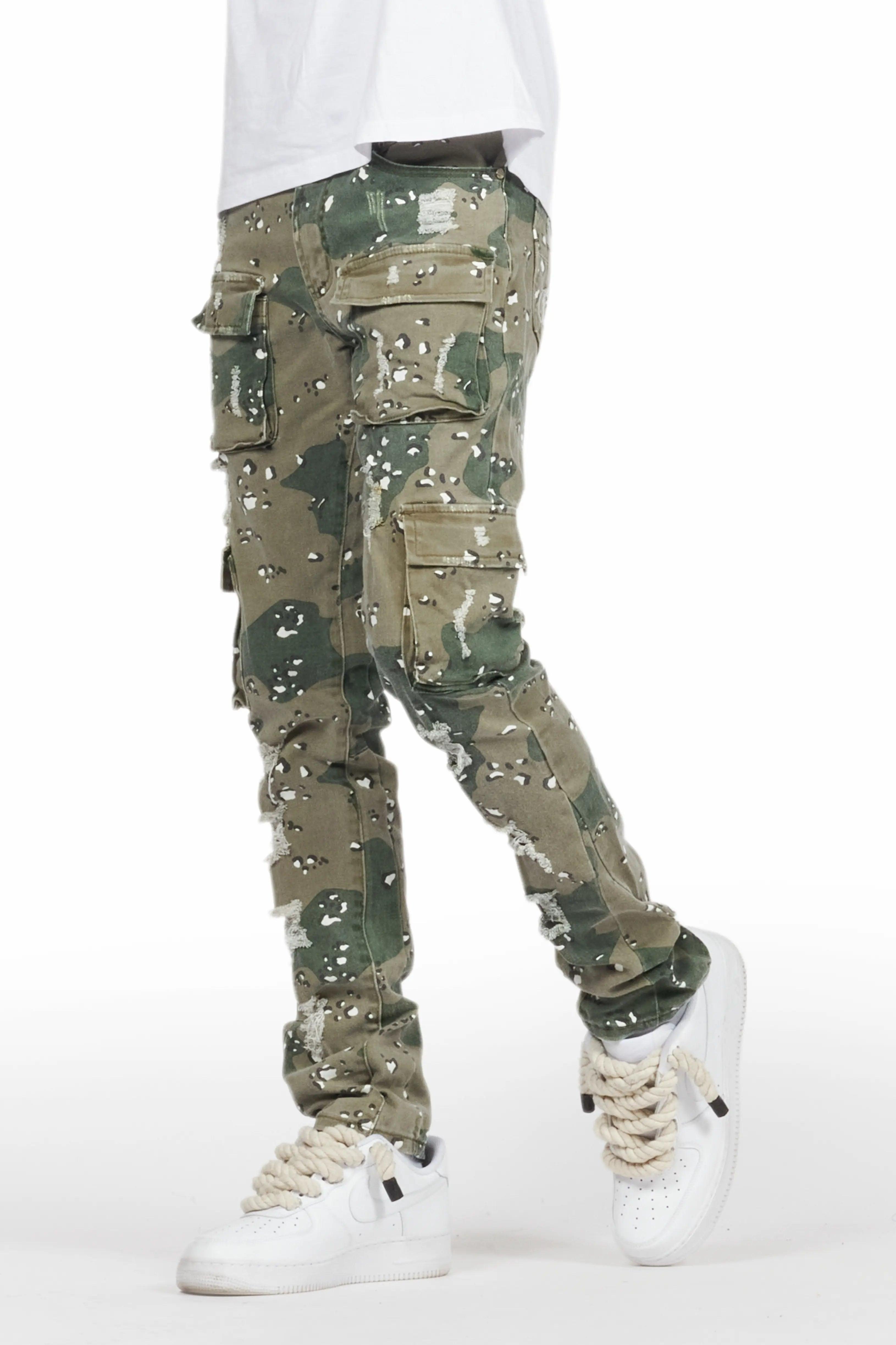 Kade Camo Skinny Fit Jean Male Product Image