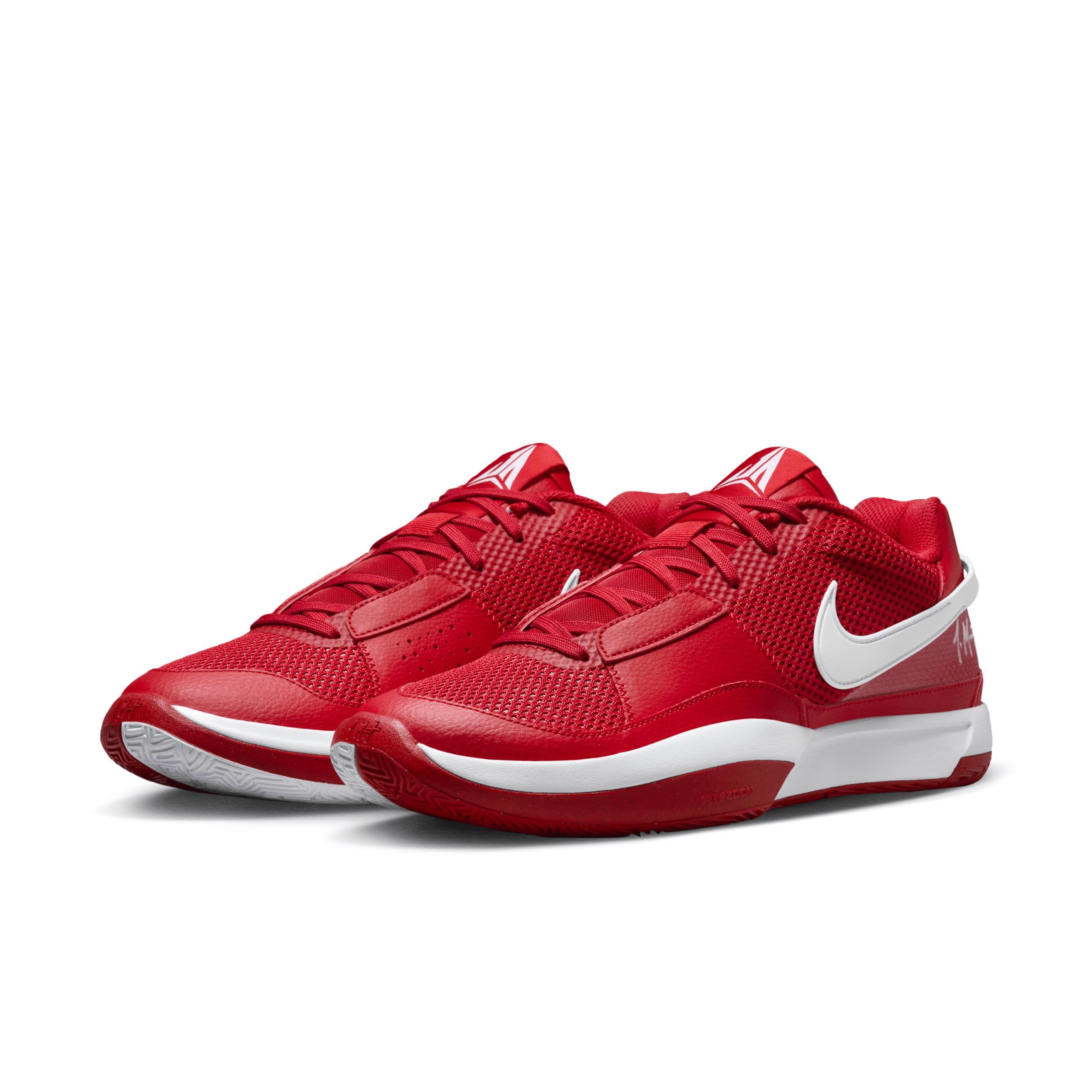 Nike Mens Ja Morant JA 1 TB - Basketball Shoes University Red/White Product Image