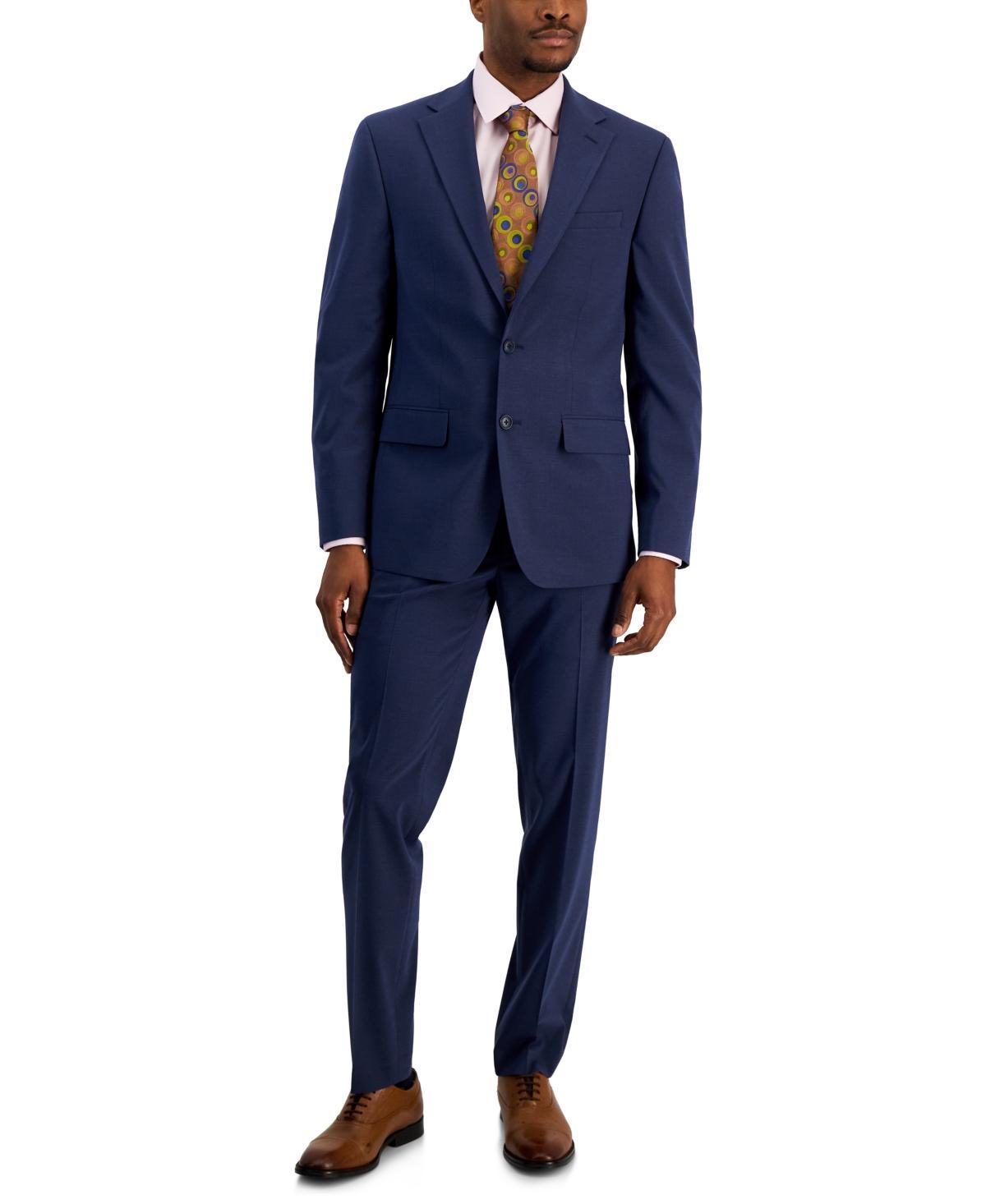 Ben Sherman Mens Slim-Fit Solid Suit Product Image