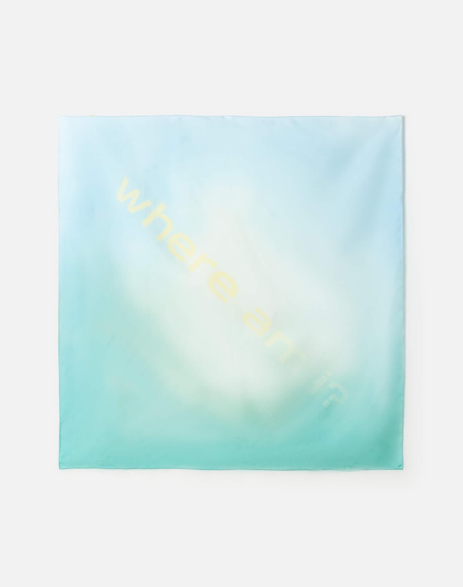 Silk Scarf - Green Product Image