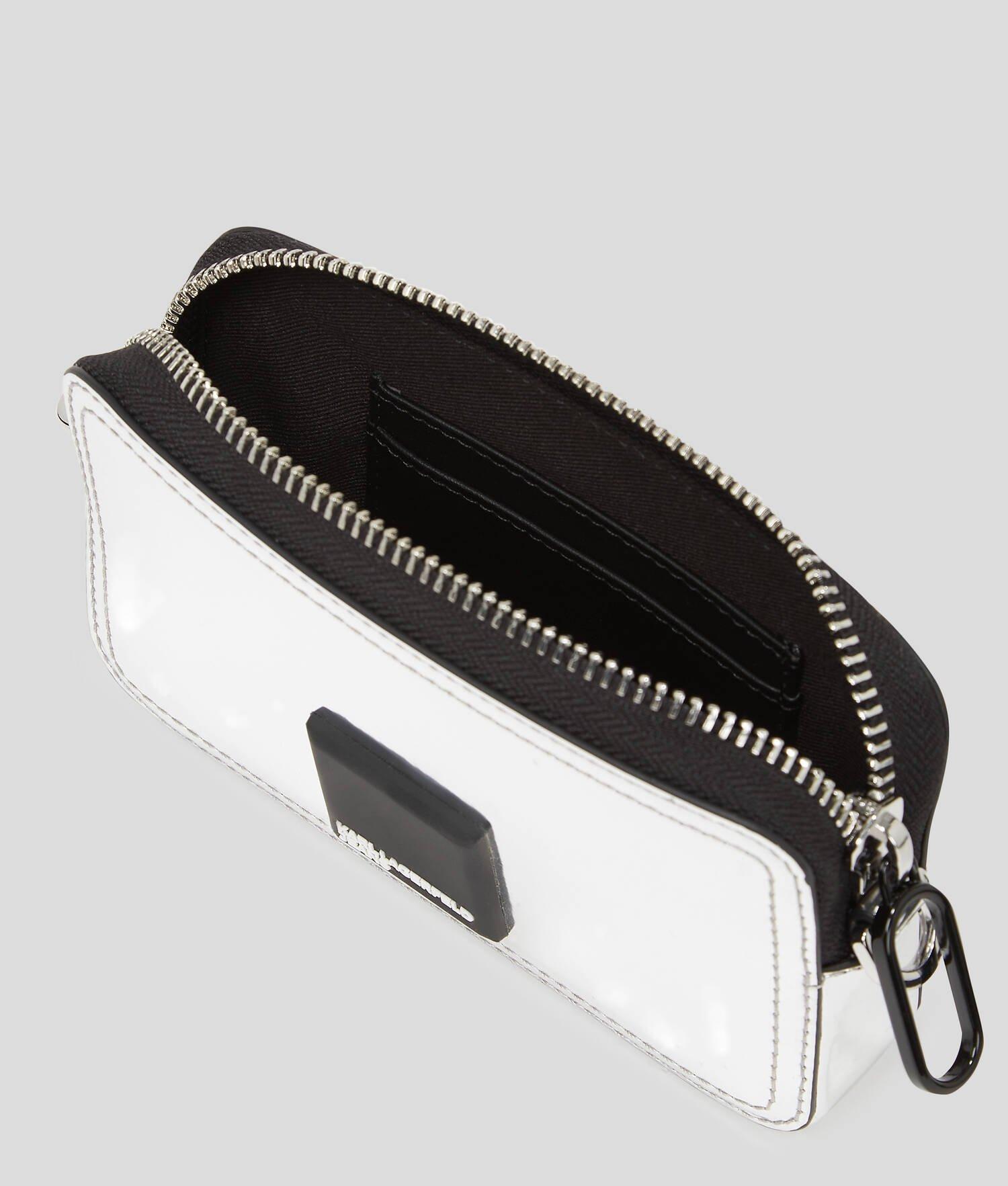 KLJ MIRROR-EFFECT MINI CROSSBODY BAG Product Image