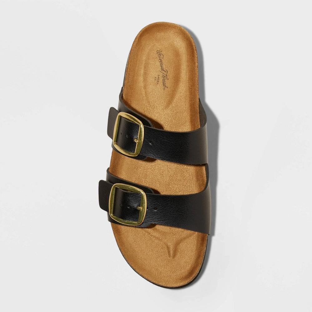 Women's Devin Two Band Footbed Sandals - Universal Thread™ Product Image