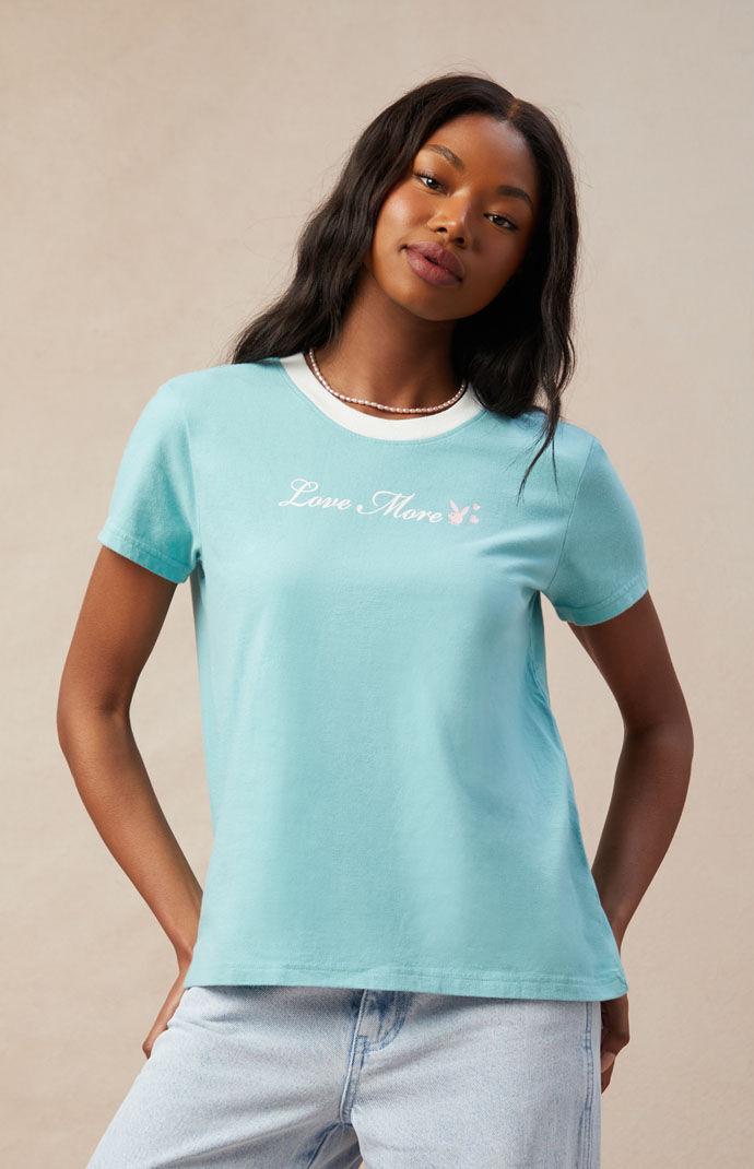 Playboy By PacSun Womens Love More T-Shirt Product Image