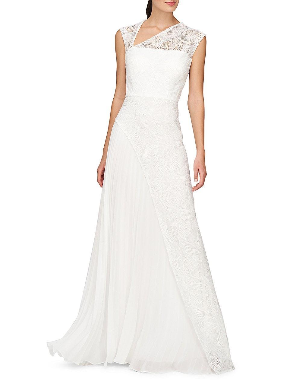 Womens Dianna Layered Lace Gown Product Image