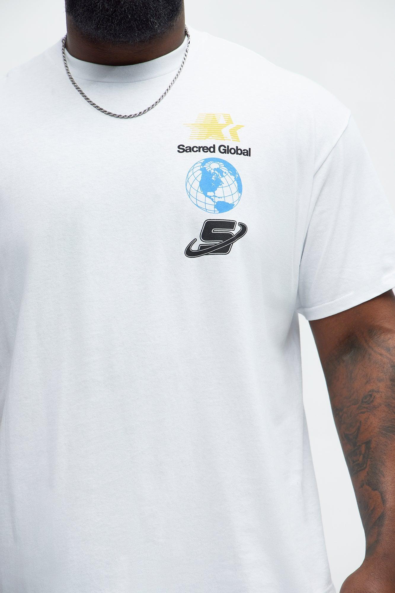 Sacred Global Short Sleeve Tee - White Product Image