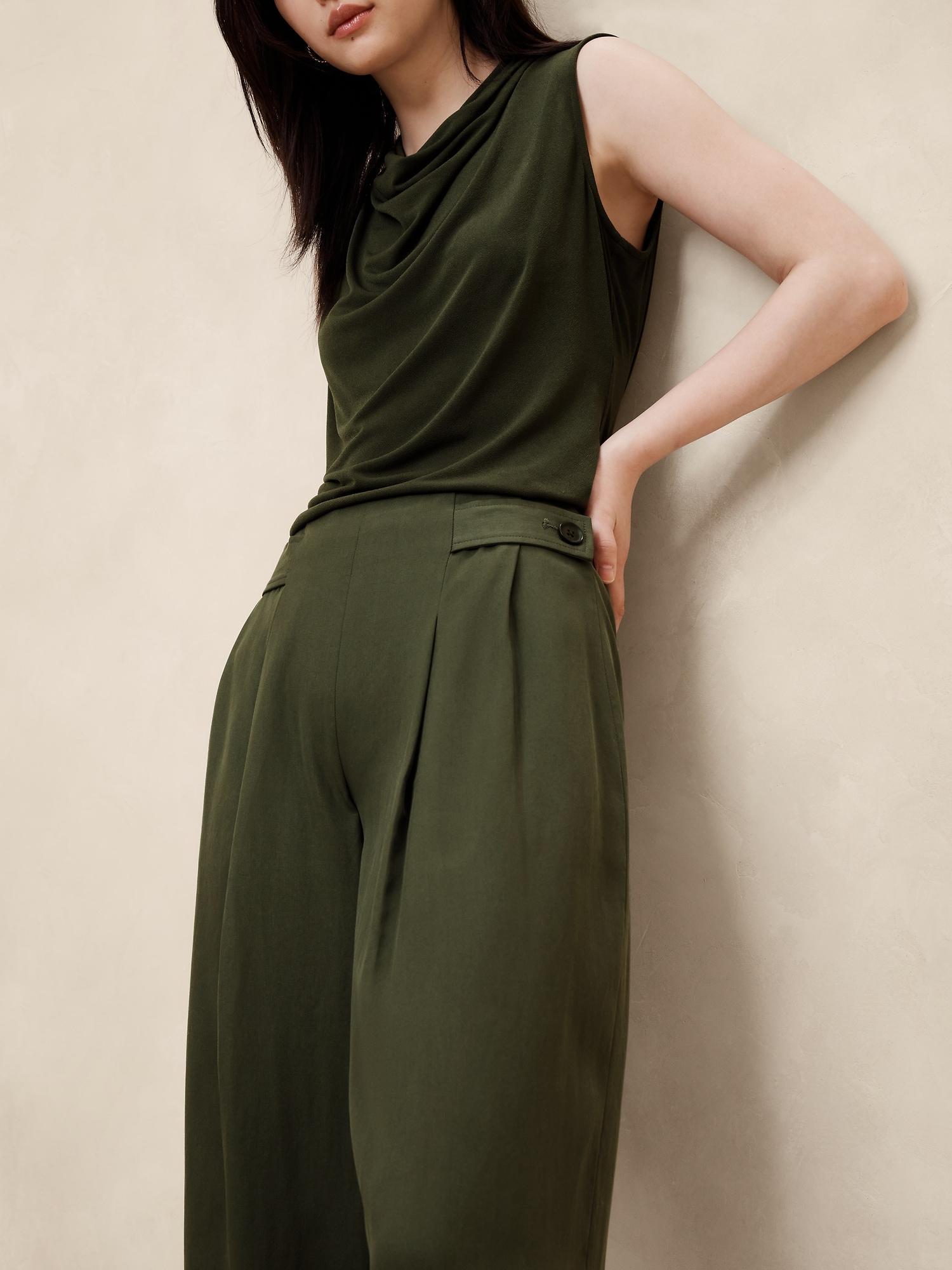 Tencel™ Pleated Pant Product Image