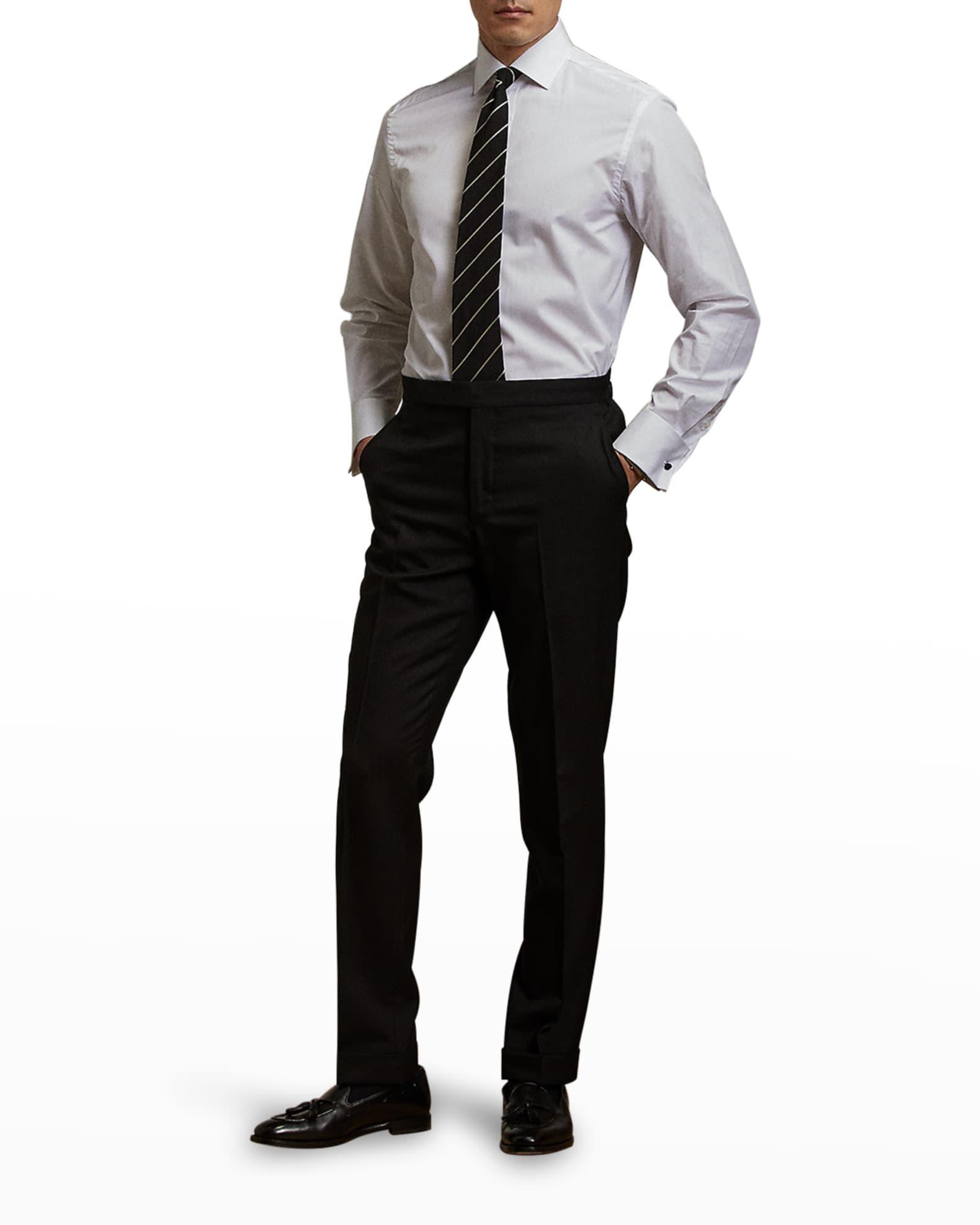 Mens Aston Cotton Poplin Dress Shirt Product Image