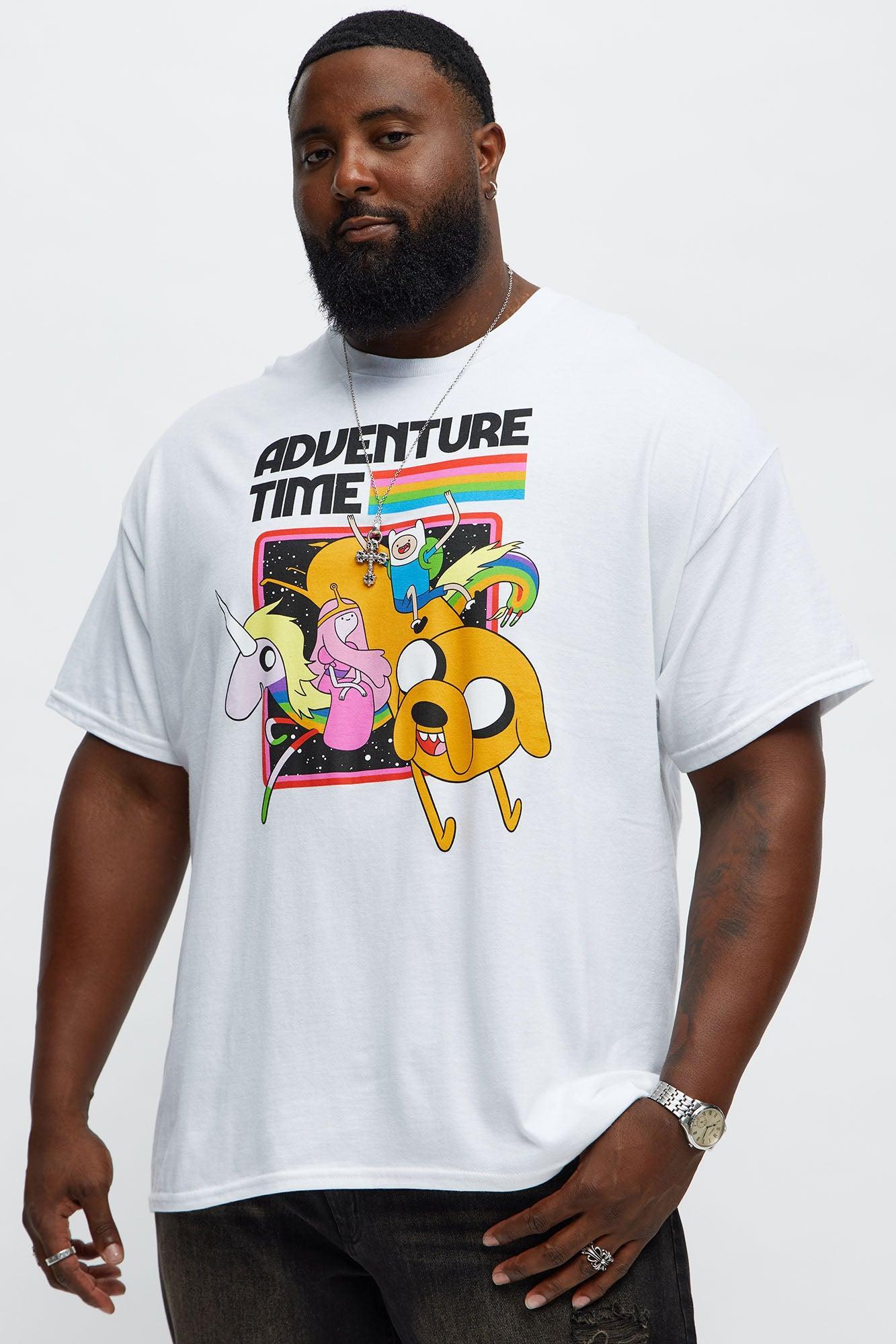 Adventure Time Short Sleeve Tee - White Product Image