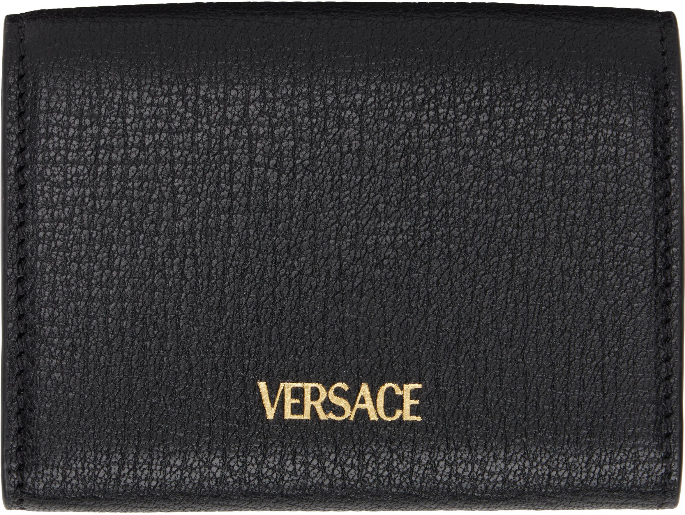 VERSACE Black Medusa Biggie Wallet Product Image