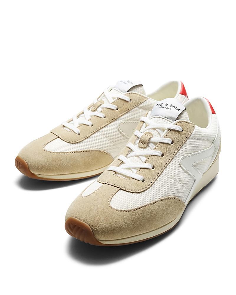 Womens Retro Runner Slim Suede Sneakers Product Image