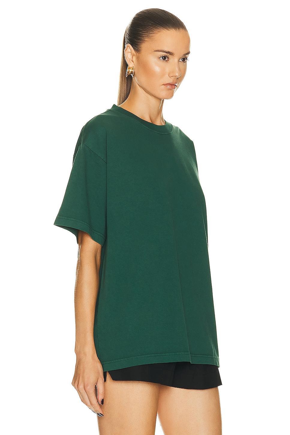 WAO The Relaxed Tee Green. (also in L, M, S, XS). Product Image