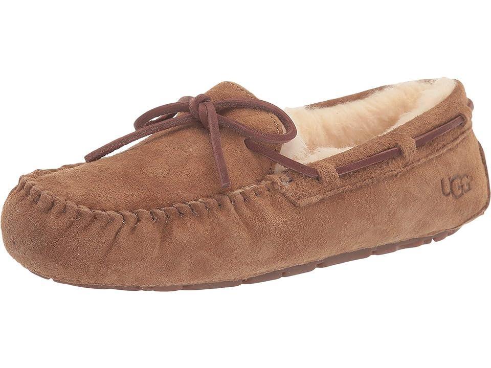 UGG Womens Dakota Wool-Lined Suede Slipper Product Image